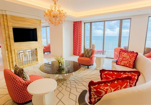 Two-Bedroom Ocean View Residence Monaco with One King Bed in Each Room (East Tower)