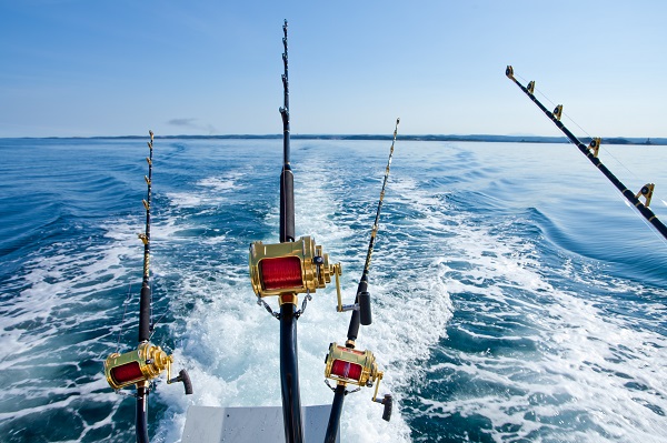 Deep sea fishing trip