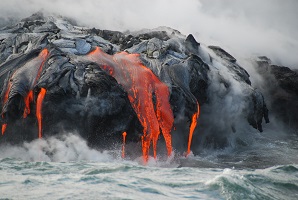 Volcanic Lava