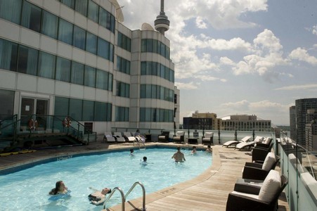 Pool with a view