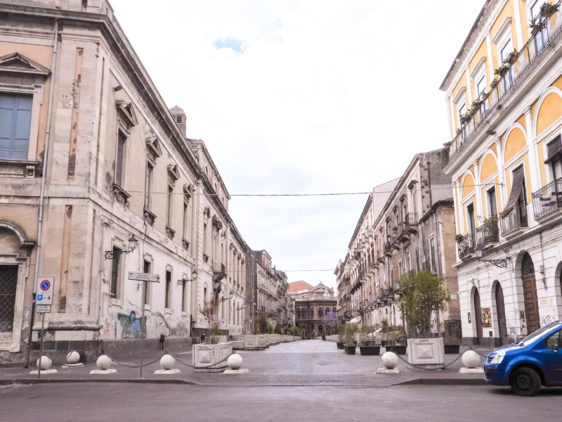 Street in Catania
