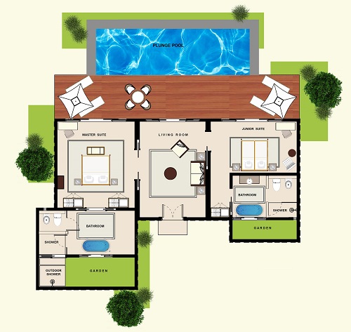 Frangipani Garden Pool Villa